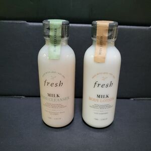 Fresh Milk Body Cleanser and Lotion Set - Cream